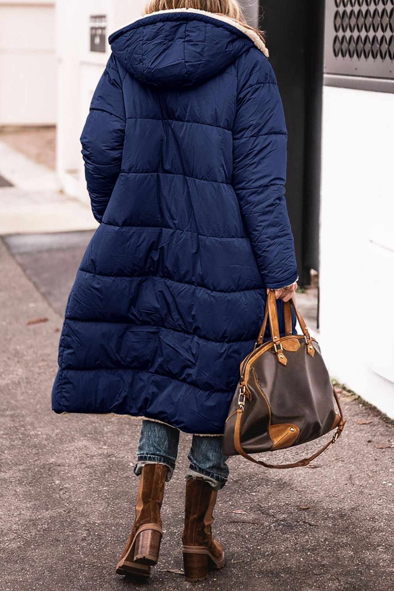 Grace | Long Comfortable Coat That Can Be Worn Double-Sided