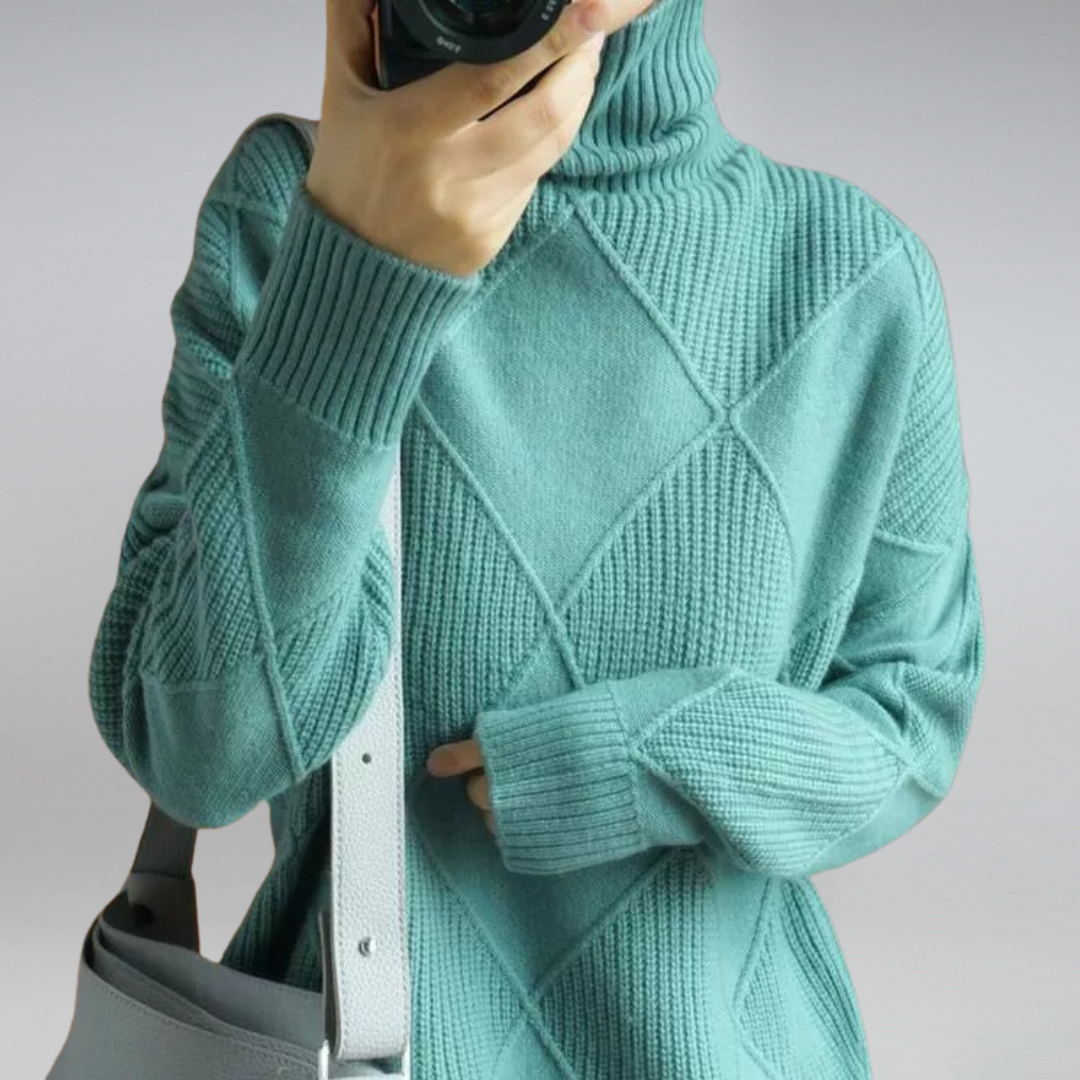 Adele | Cashmere Turtleneck Sweater