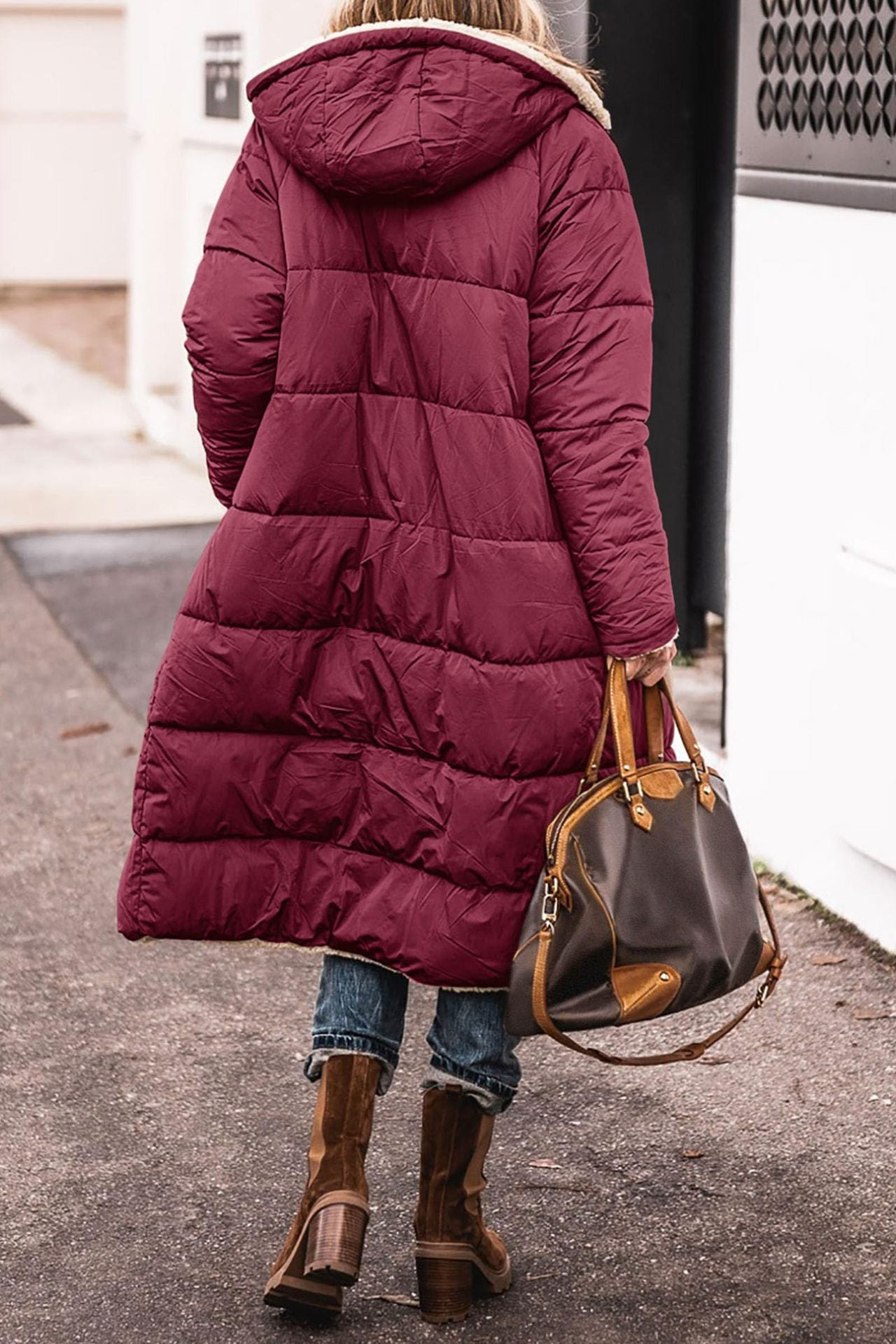 Grace | Long Comfortable Coat That Can Be Worn Double-Sided