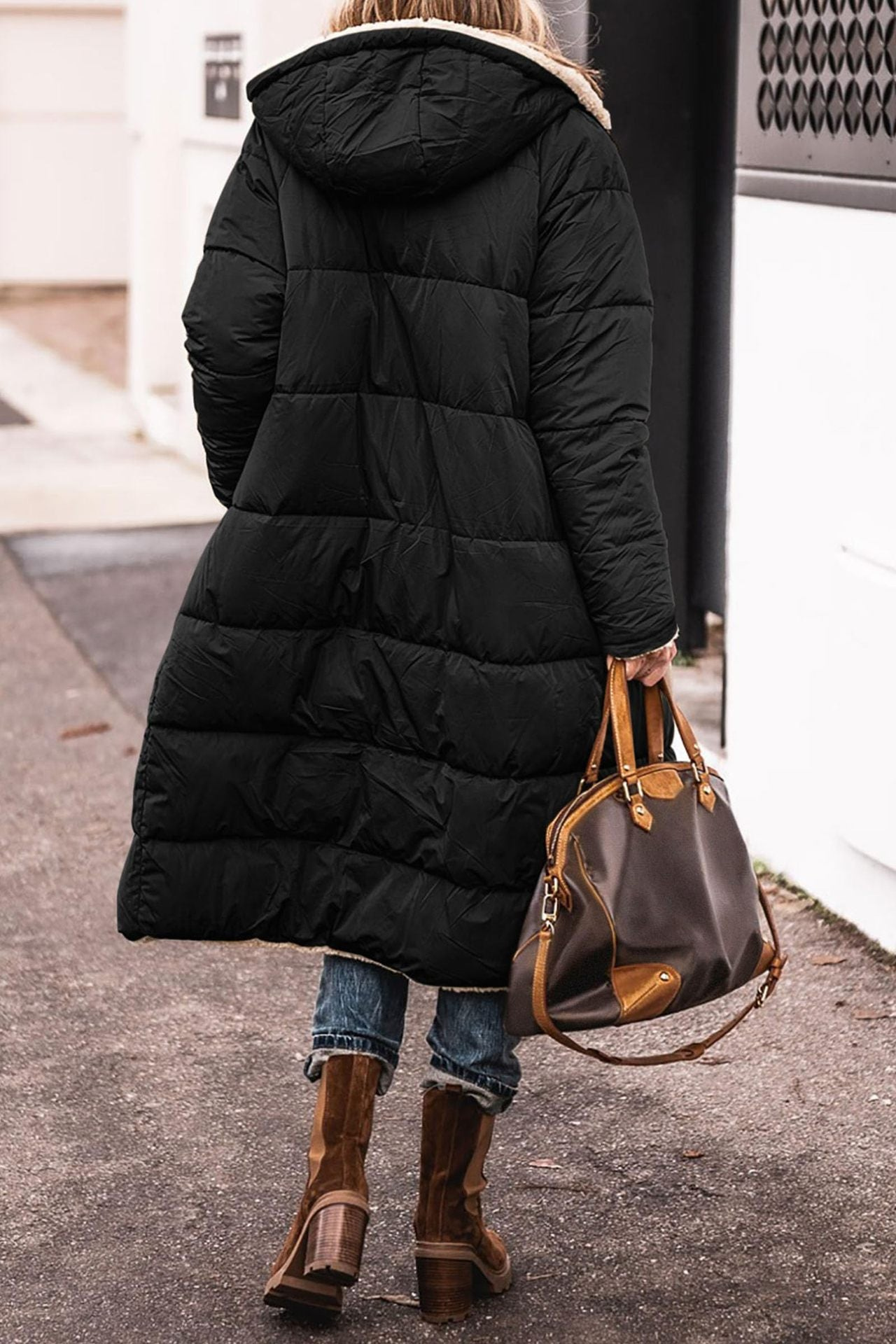 Grace | Long Comfortable Coat That Can Be Worn Double-Sided