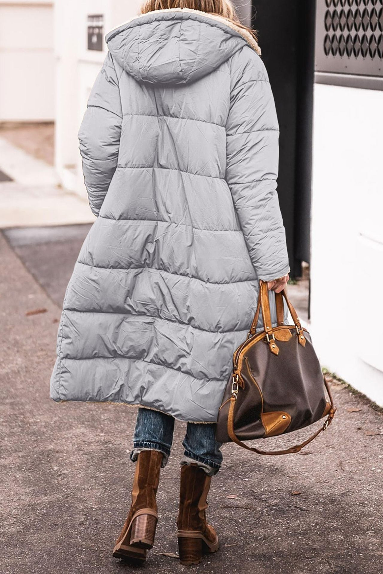 Grace | Long Comfortable Coat That Can Be Worn Double-Sided