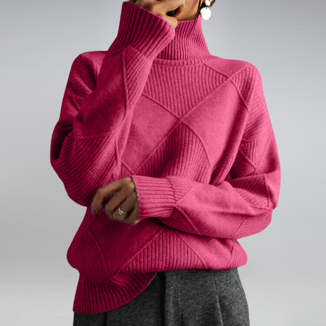 Adele | Cashmere Turtleneck Sweater