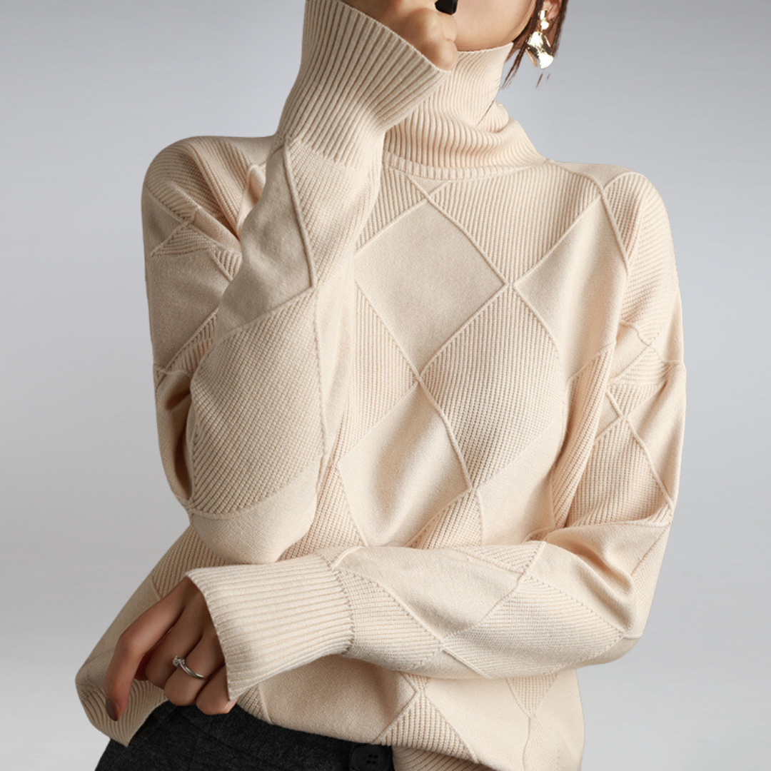 Adele | Cashmere Turtleneck Sweater