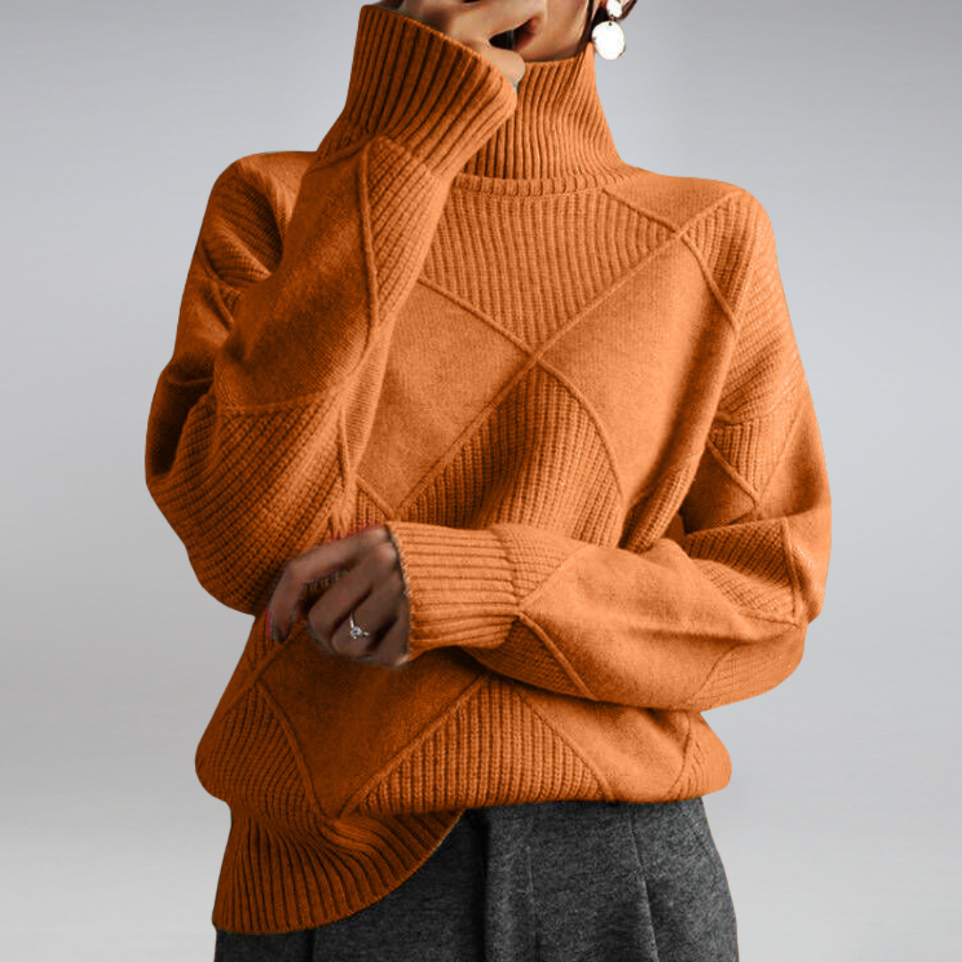 Adele | Cashmere Turtleneck Sweater
