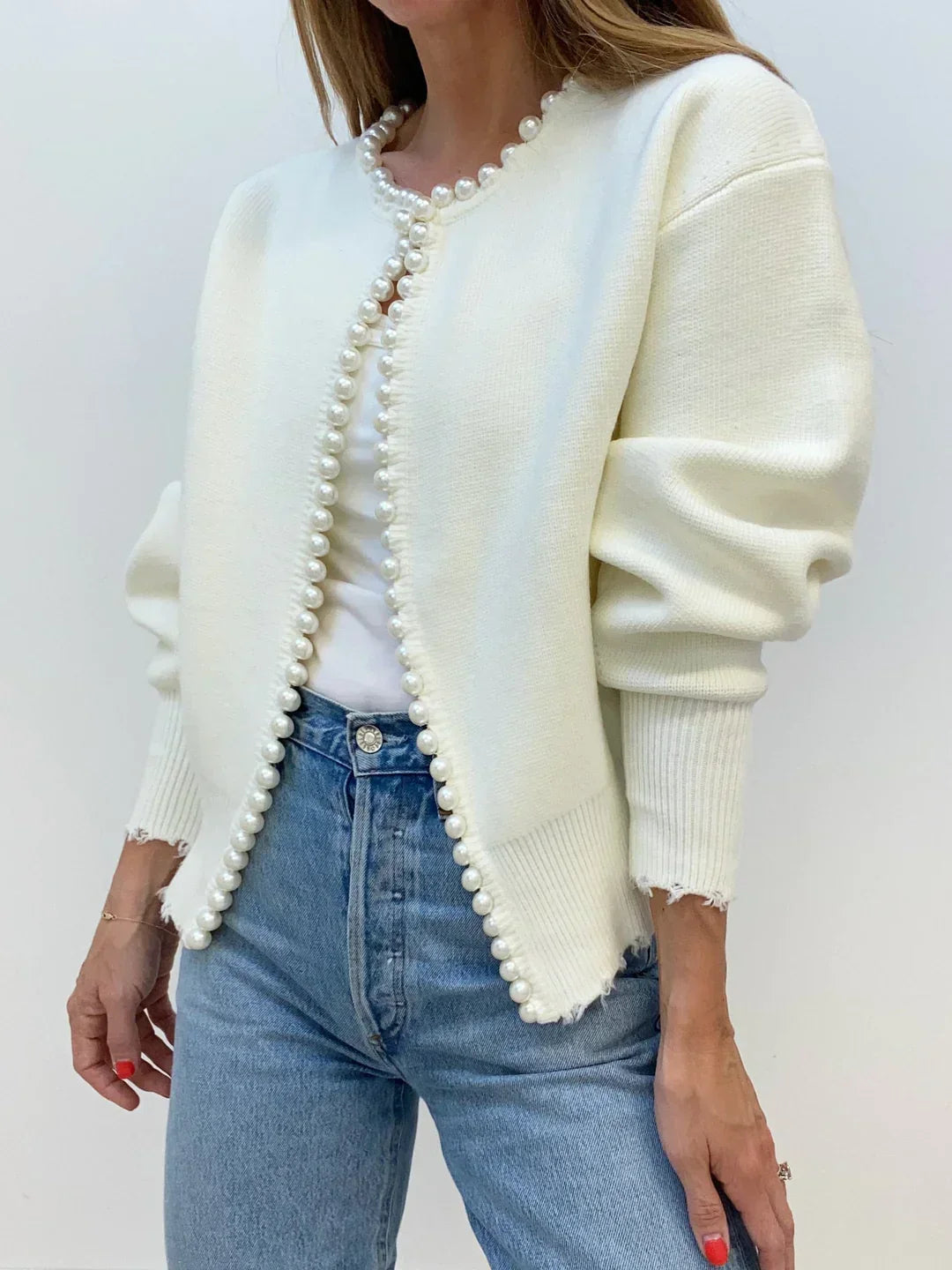 Kalina Pearl Cardigan