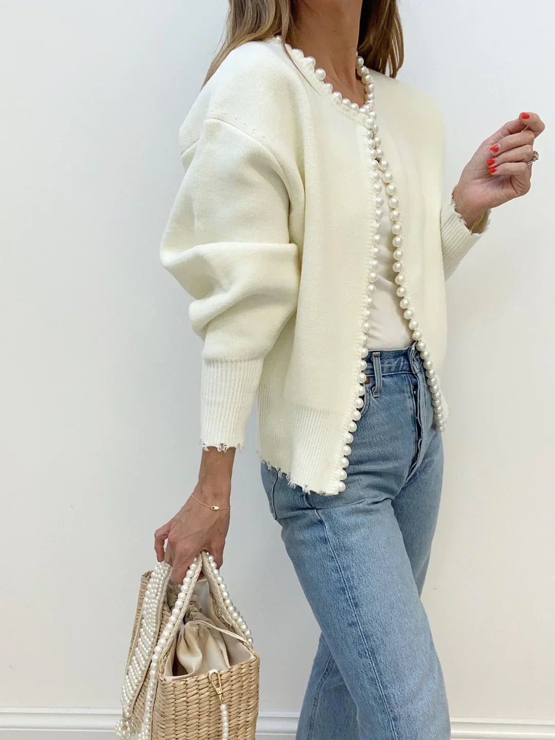 Kalina Pearl Cardigan
