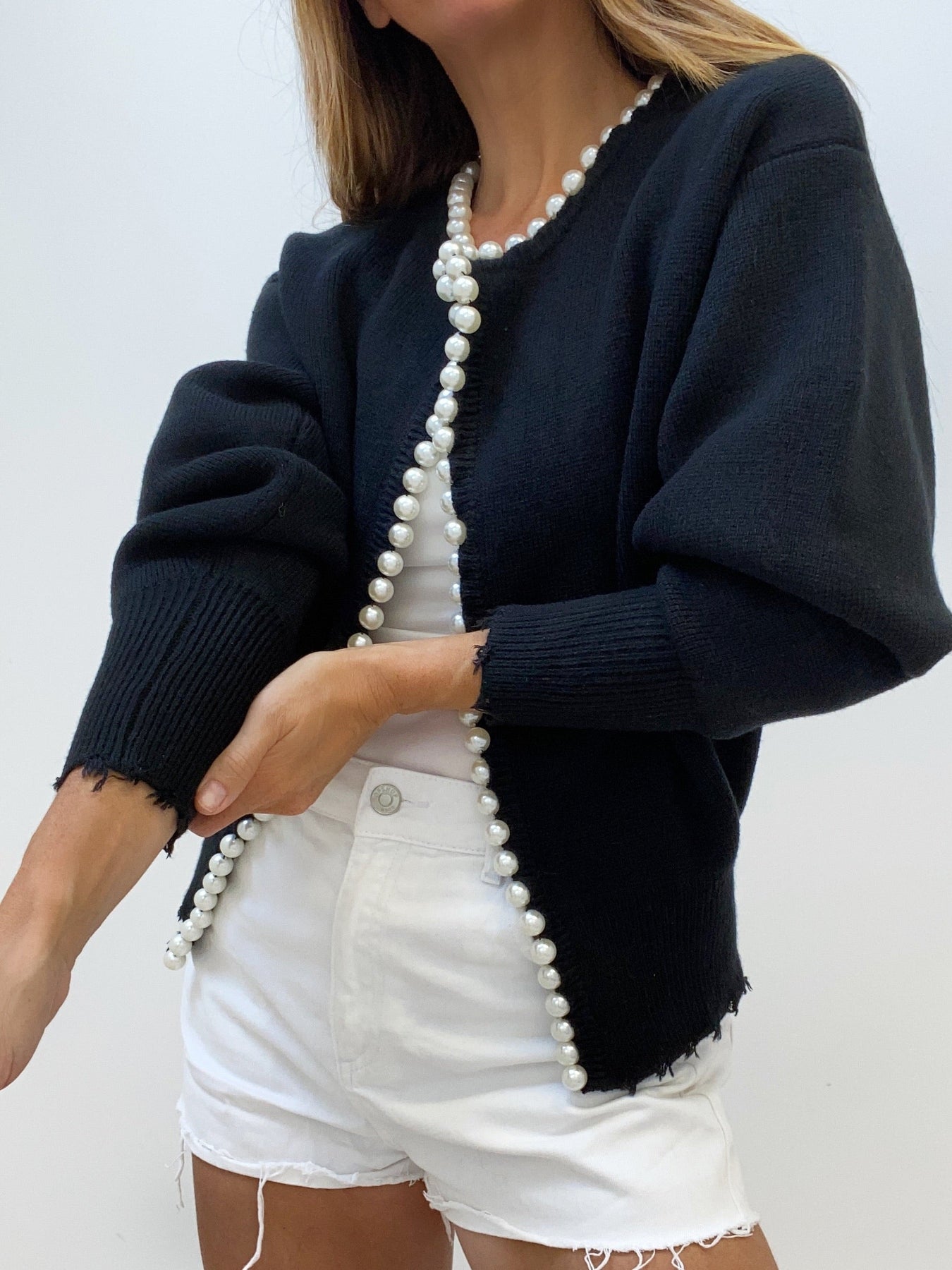 Kalina Pearl Cardigan