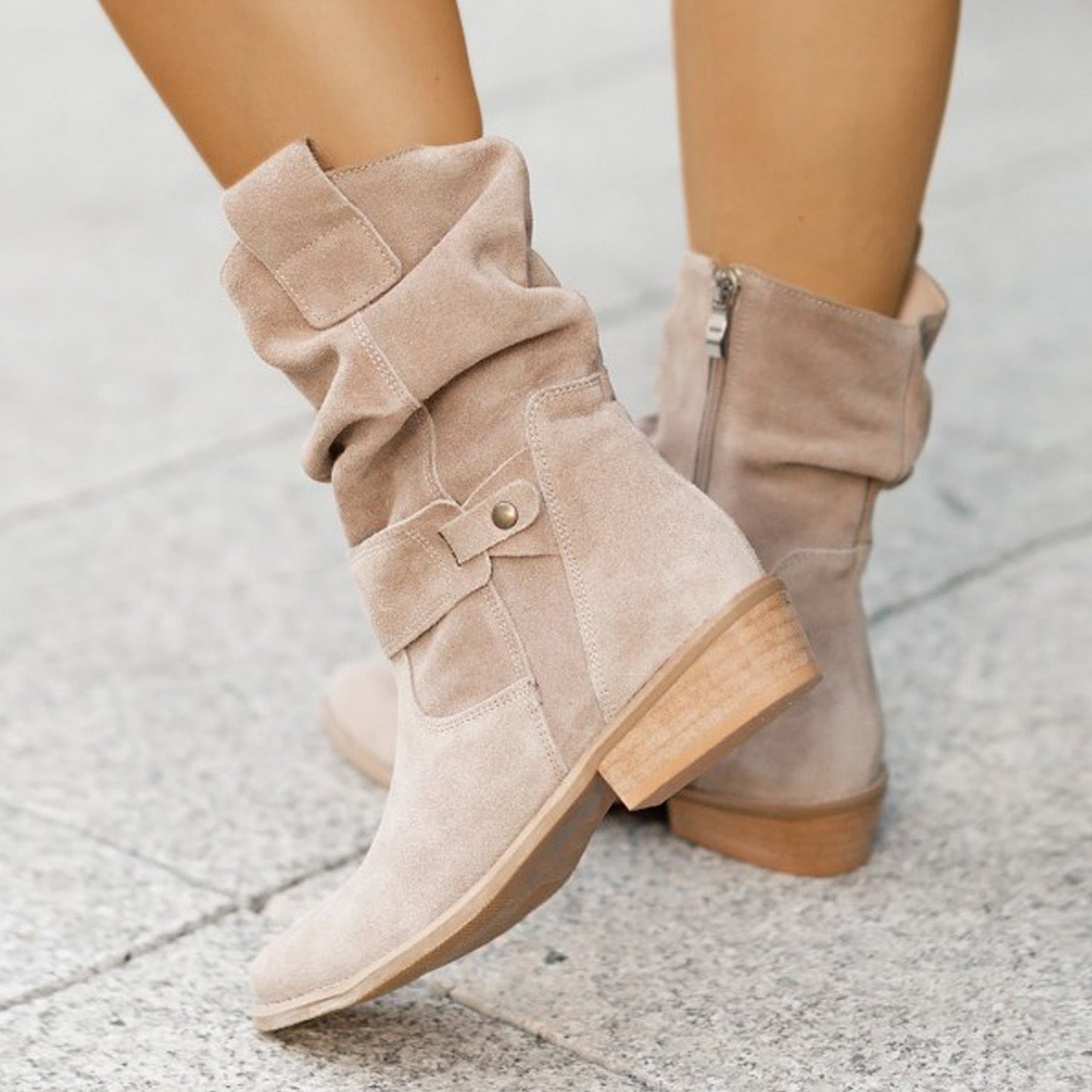 Regina | Stylish Suede Boots