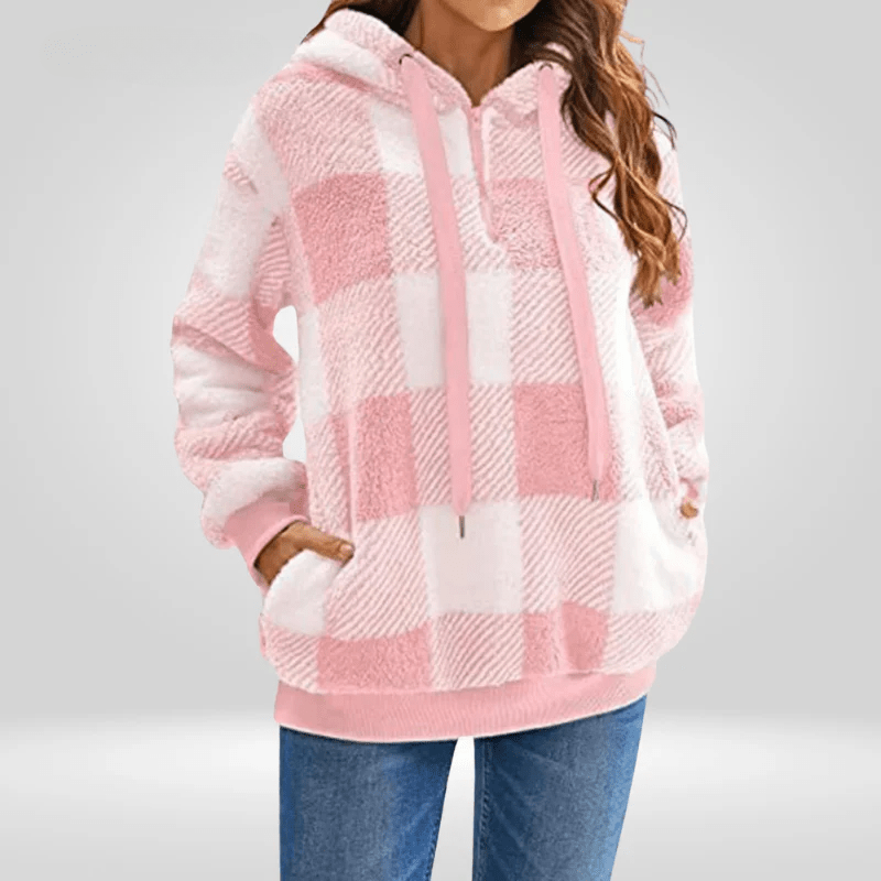 Amanda - Elegant Half-Zip Sweater