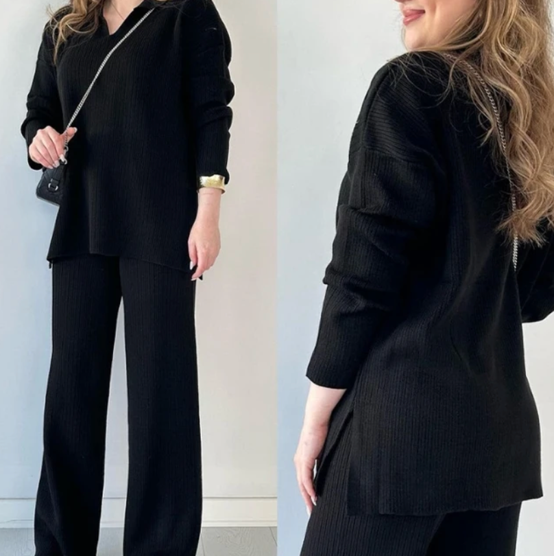 Alaia V-neck Co-ord