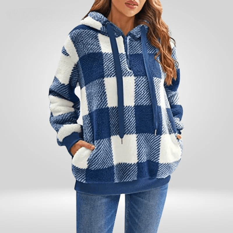 Amanda - Elegant Half-Zip Sweater
