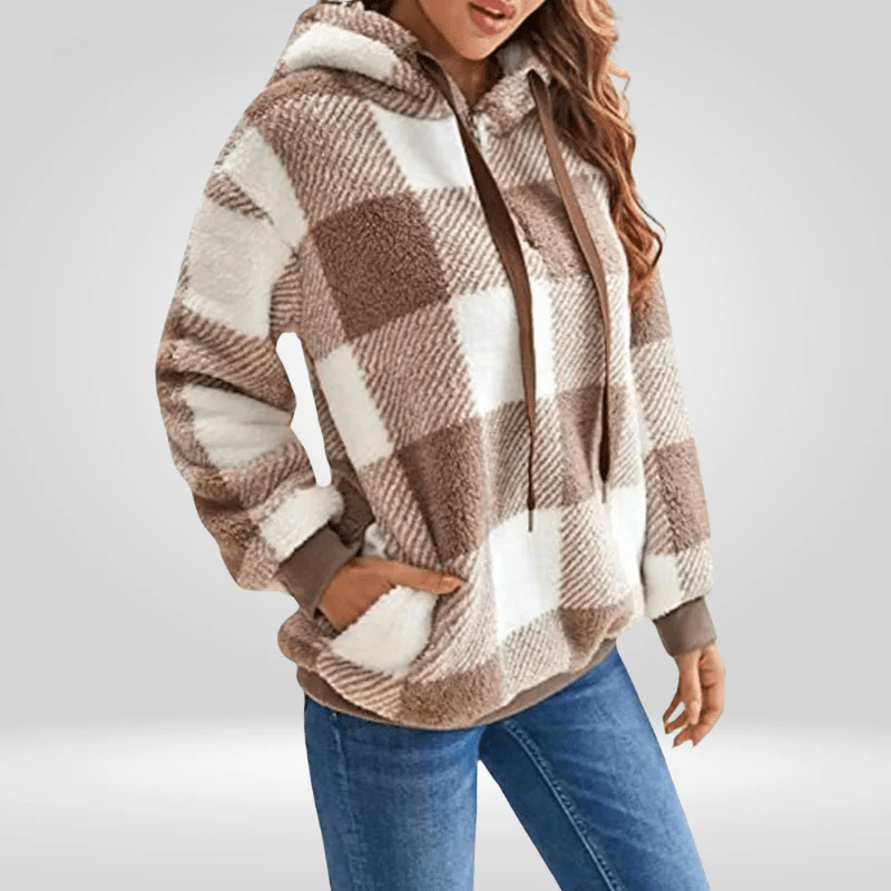 Amanda - Elegant Half-Zip Sweater