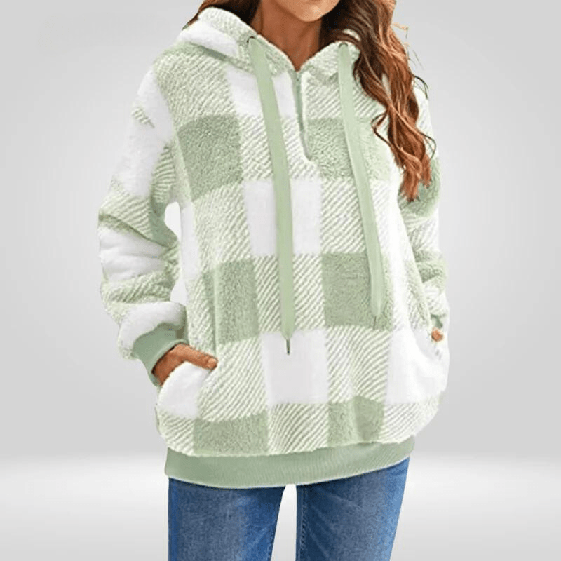 Amanda - Elegant Half-Zip Sweater