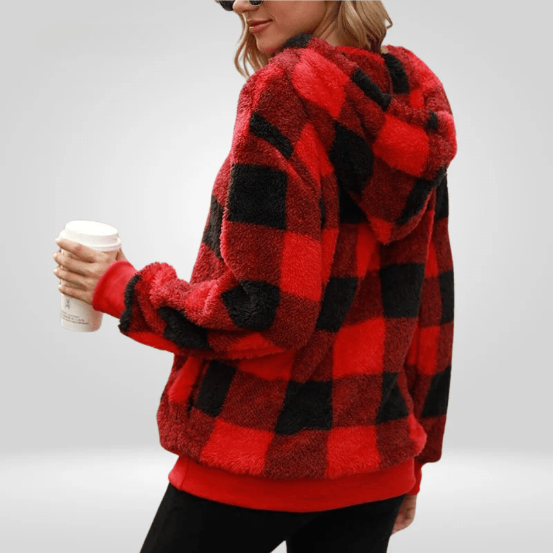 Amanda - Elegant Half-Zip Sweater