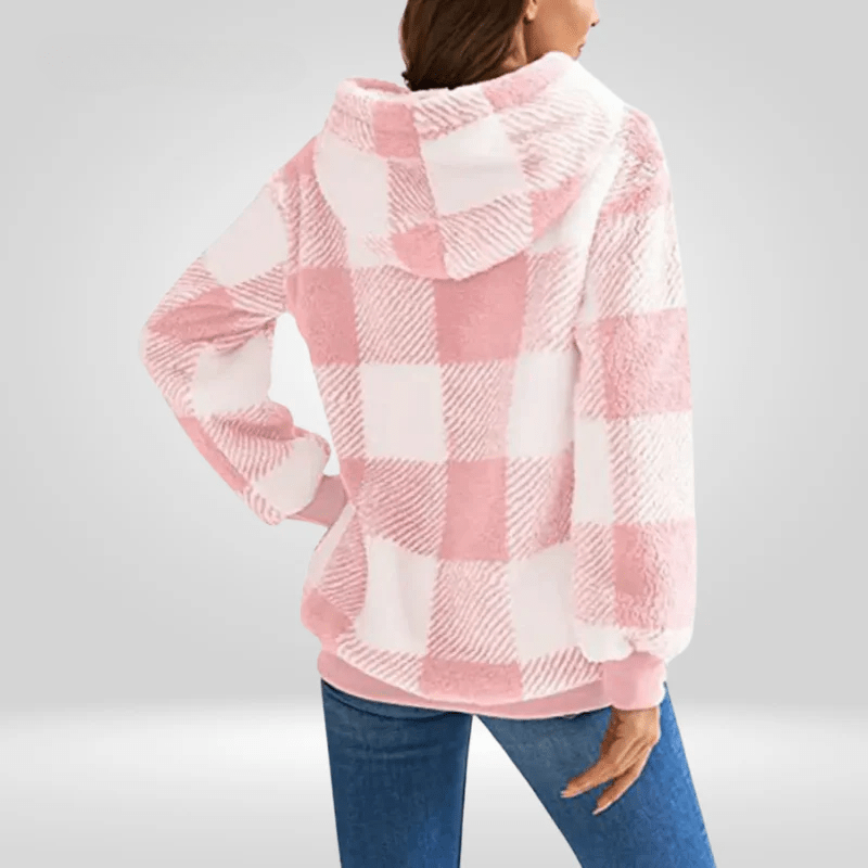 Amanda - Elegant Half-Zip Sweater