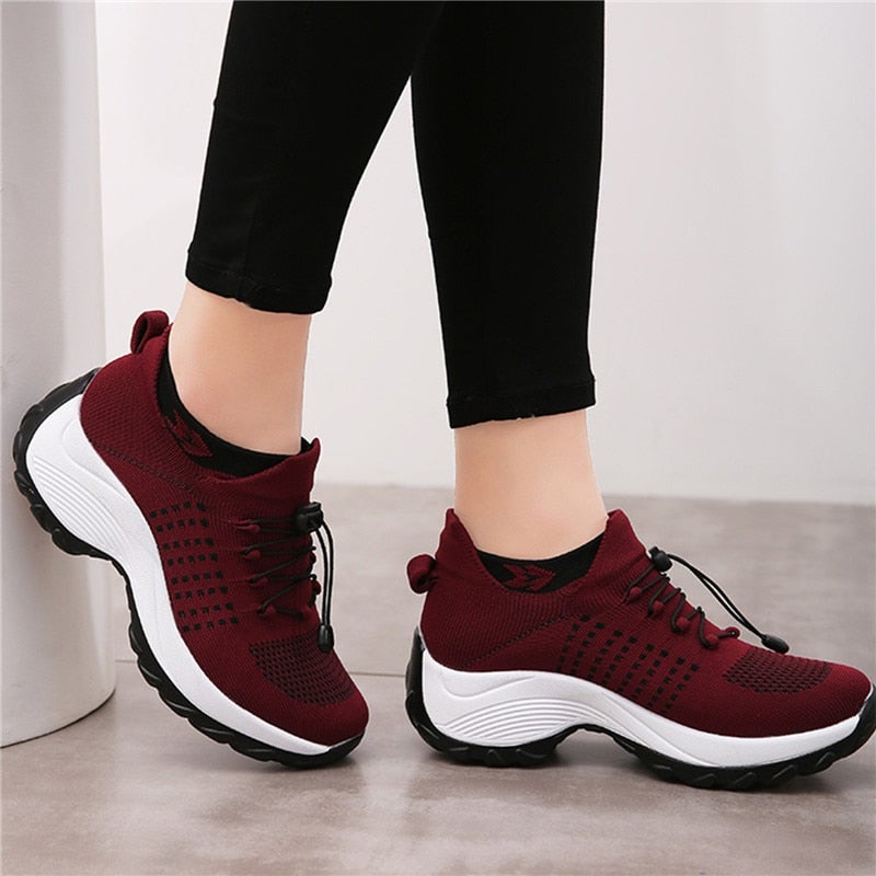 OrthoFit ™️ - Breathable women's casual mesh sneakers