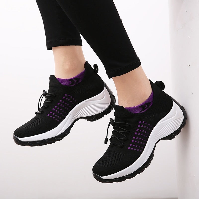 OrthoFit ™️ - Breathable women's casual mesh sneakers