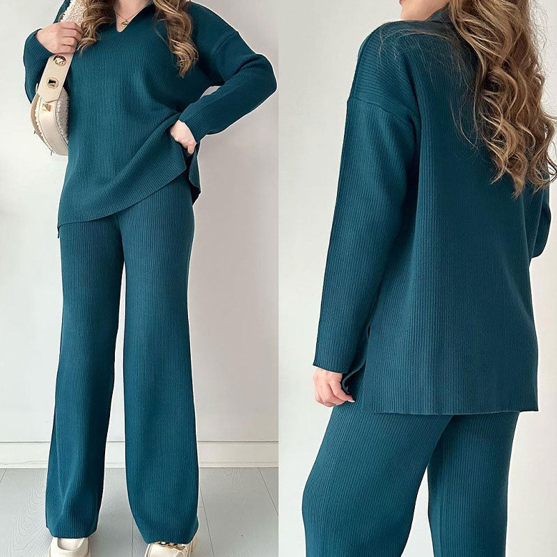 Alaia V-neck Co-ord