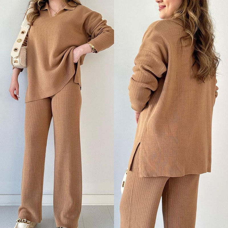 Alaia V-neck Co-ord