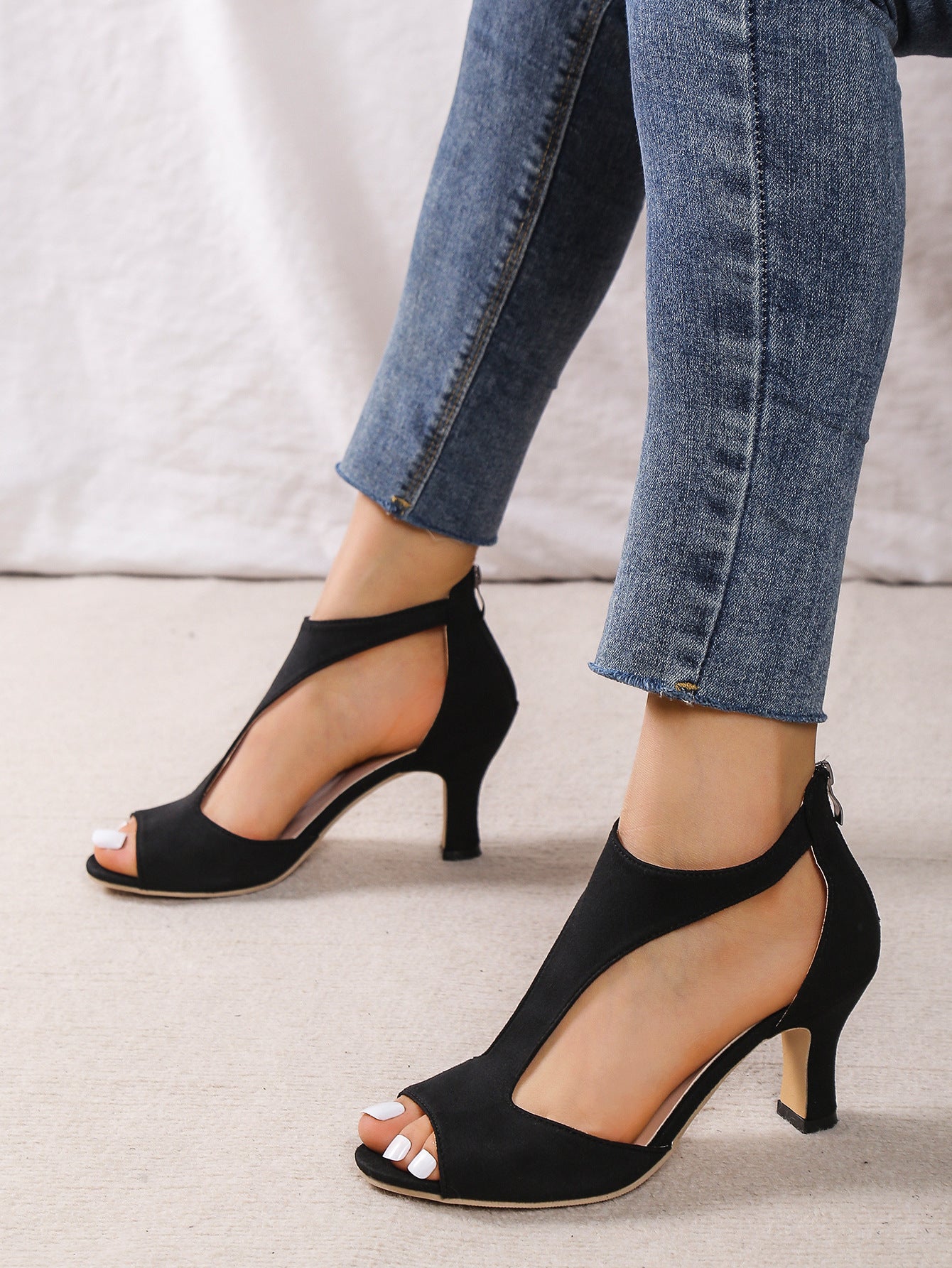 Lily | Orthopedic Leather High Heels