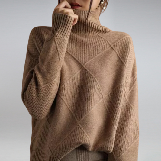 Adele | Cashmere Turtleneck Sweater