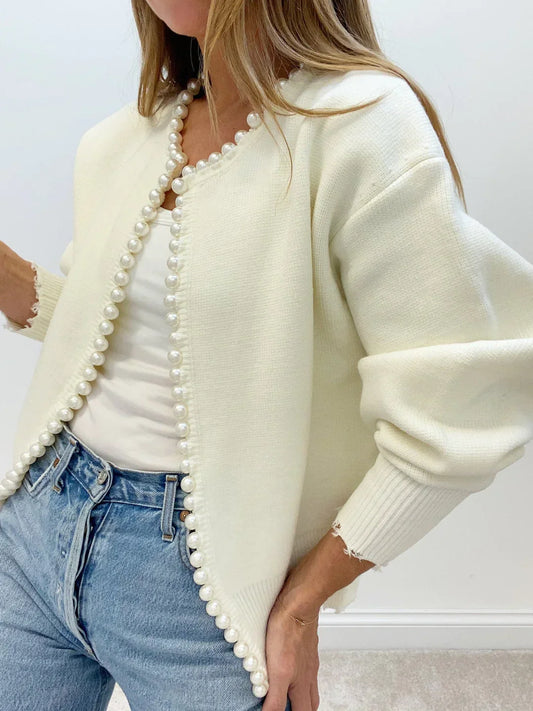 Kalina Pearl Cardigan