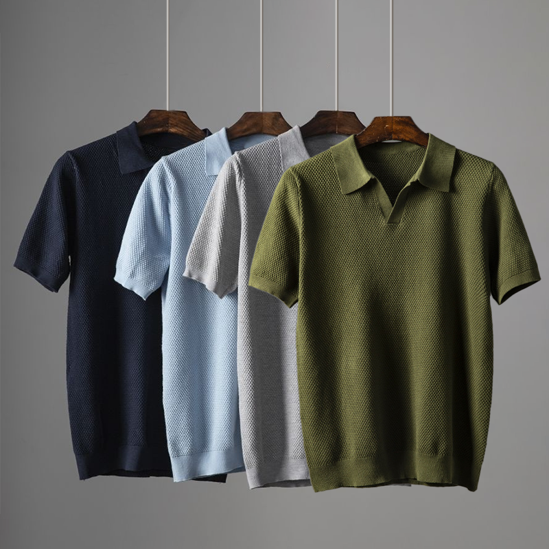 CHARLESTON PERUVIAN COTTON POLO SHIRT